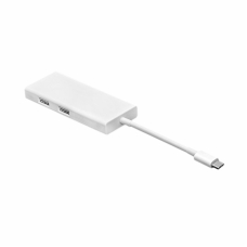 Адаптер Xiaomi Type-C - USB-A + USB-C + Mini Display Port Converter White
