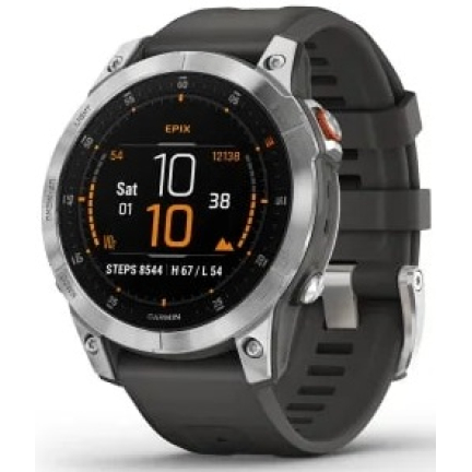 Garmin epix (Gen 2) 47 mm Slate Steel / Graphite Band (010-02582-01)